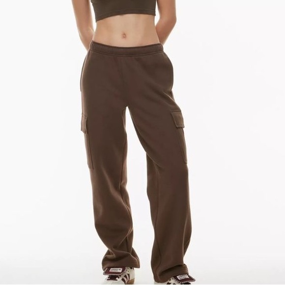 Aritzia brown sweat set - Picture 1 of 2